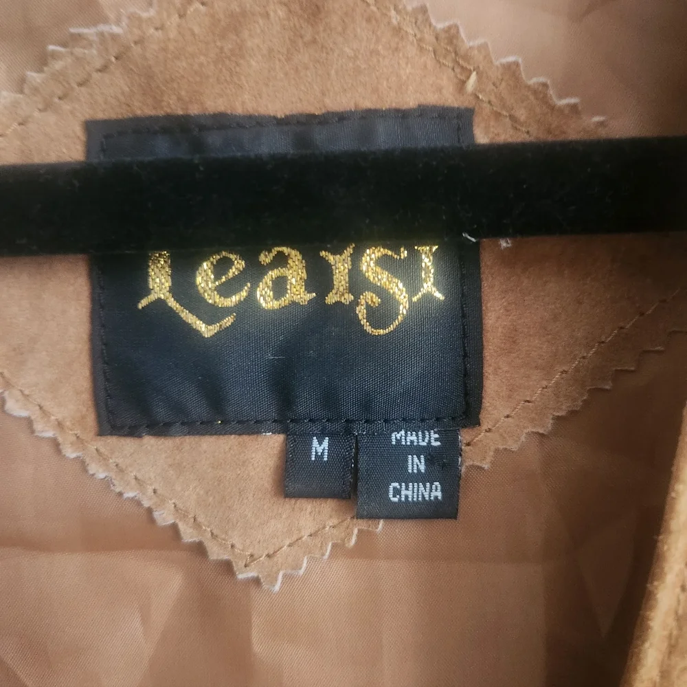 Tan Fringe Vest - Picture 3 of 4